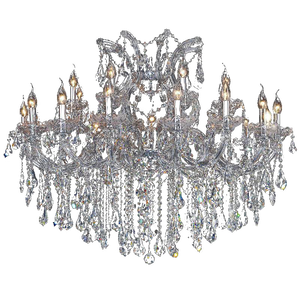 Large Elegant Crystal Chandelier